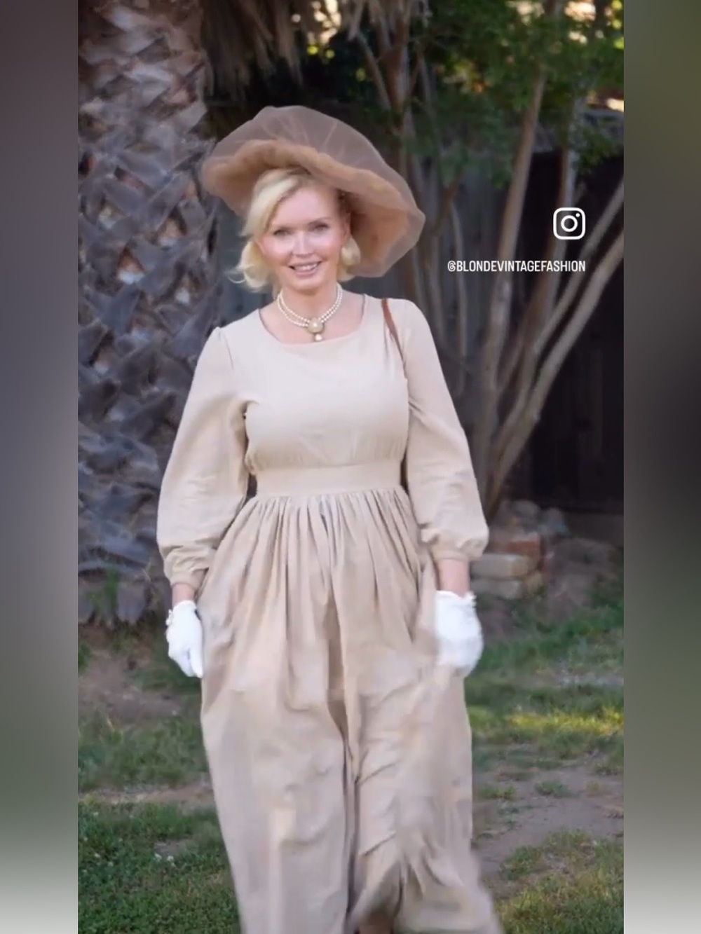 Soft  Beige Long Sleeve Maxi Dress